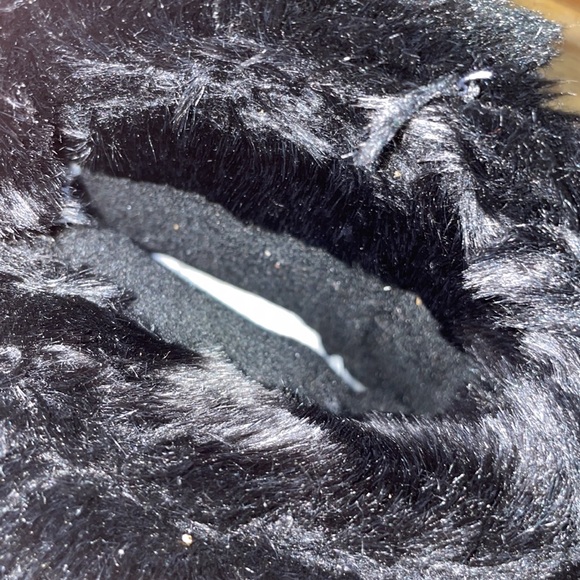 NEW Michael Kors FLAT Aaron fur trimmed quilted leather winter Boots 10 - Picture 9 of 15